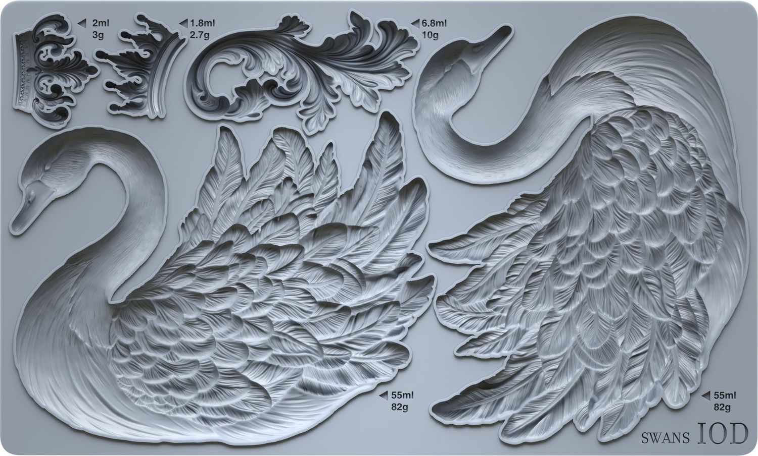  Swans 6x10