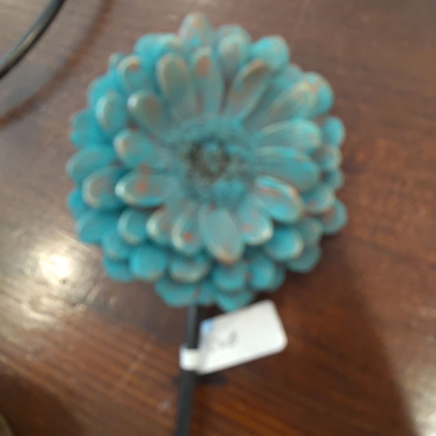 Blue Flower Stake
