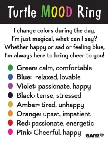 Turtle Mood Ring 