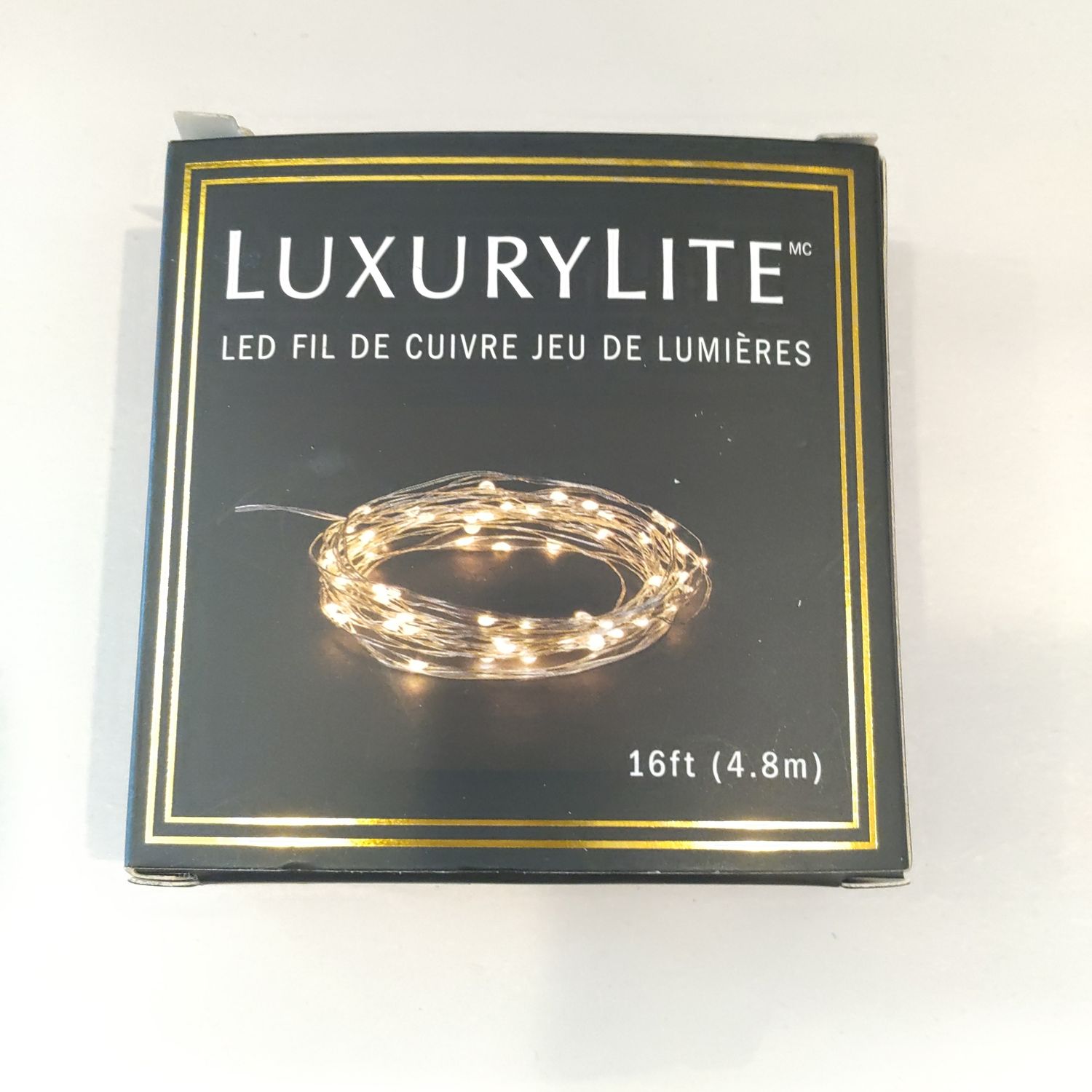 Luxury Lite LED String Lights 16 ft