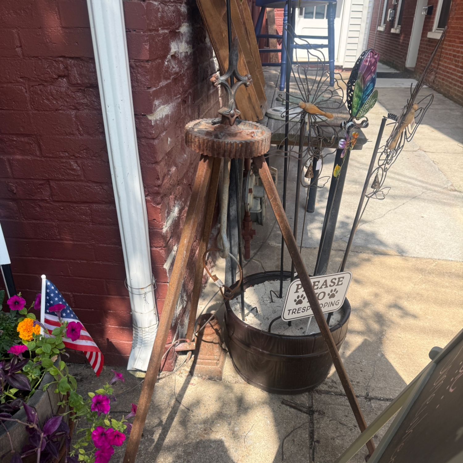 Antique Surveyor’s Tripod