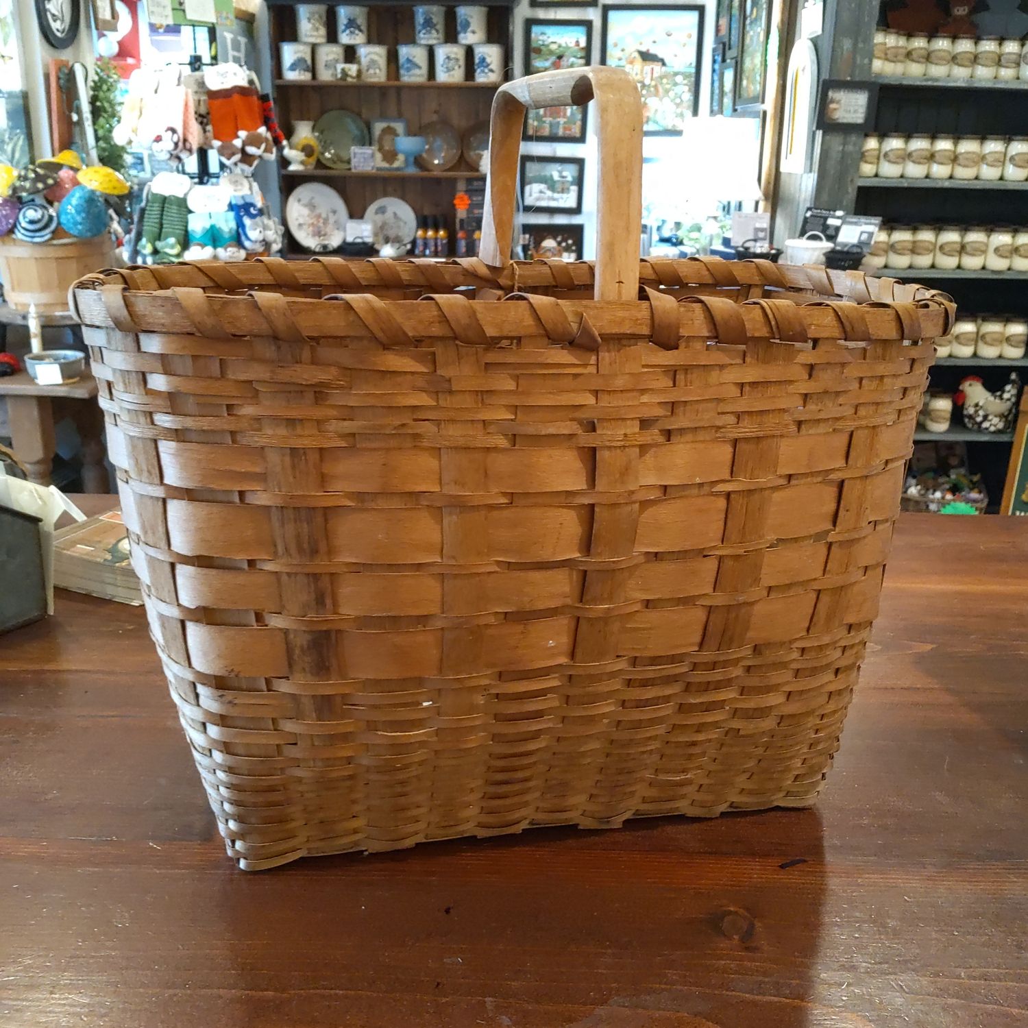 Antique Wicker Basket