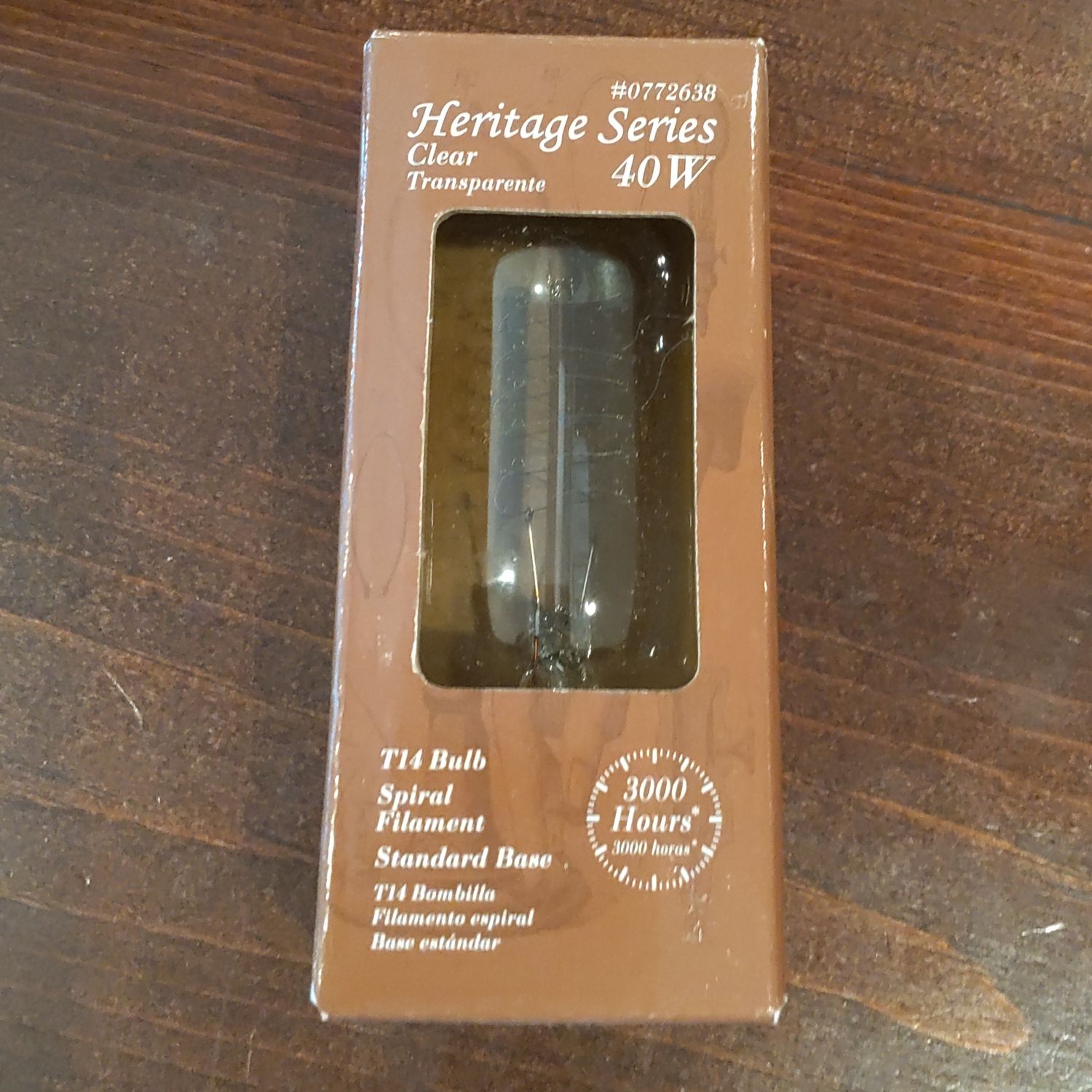 Heritage Series Tubular  T14 Light Bulb 40W