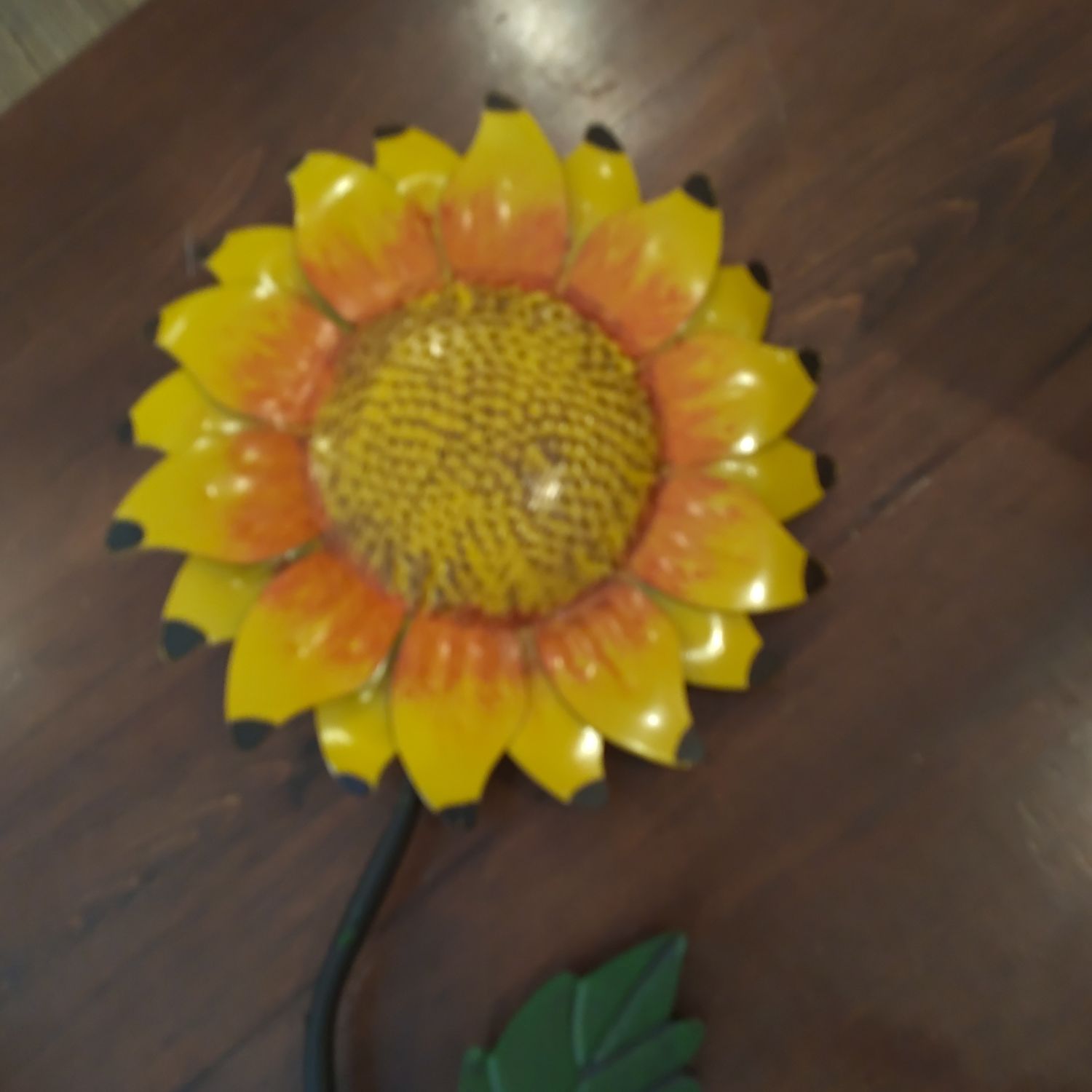 Sm Tin Sunflower Stake