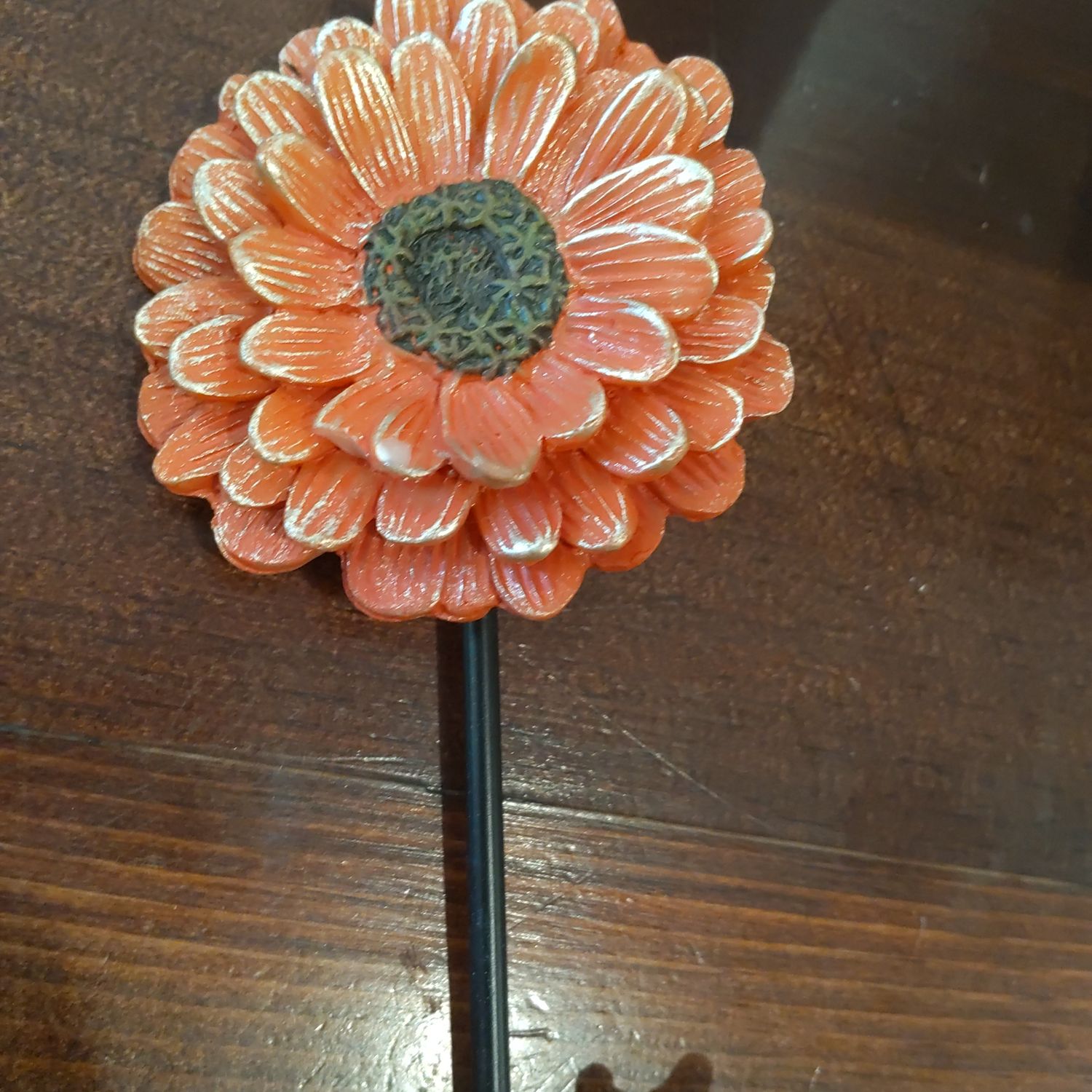 Red Flower Stake