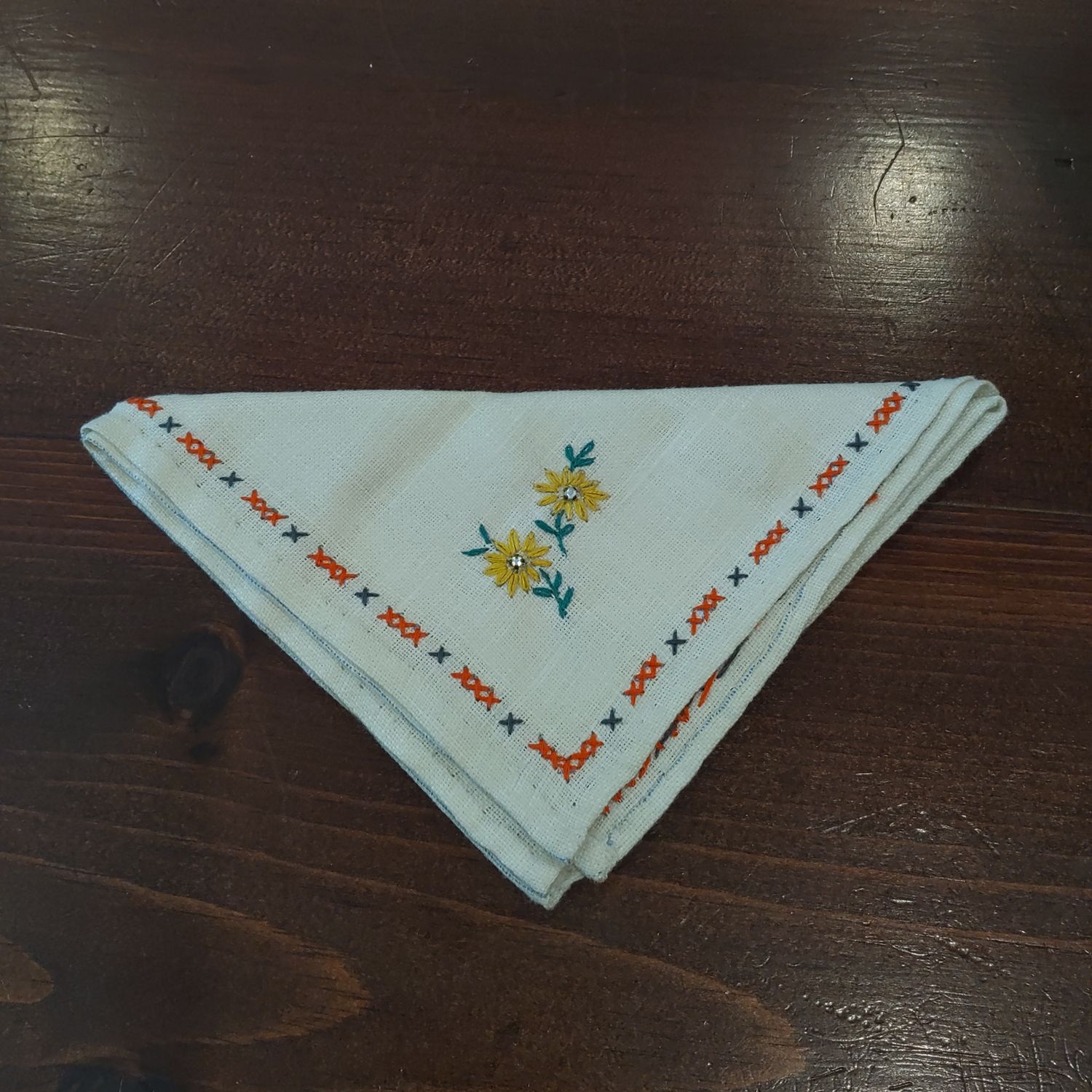 Yellow Daisy Napkin
