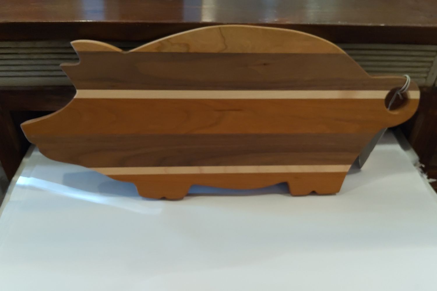 Wooden Pig Cutting Board 