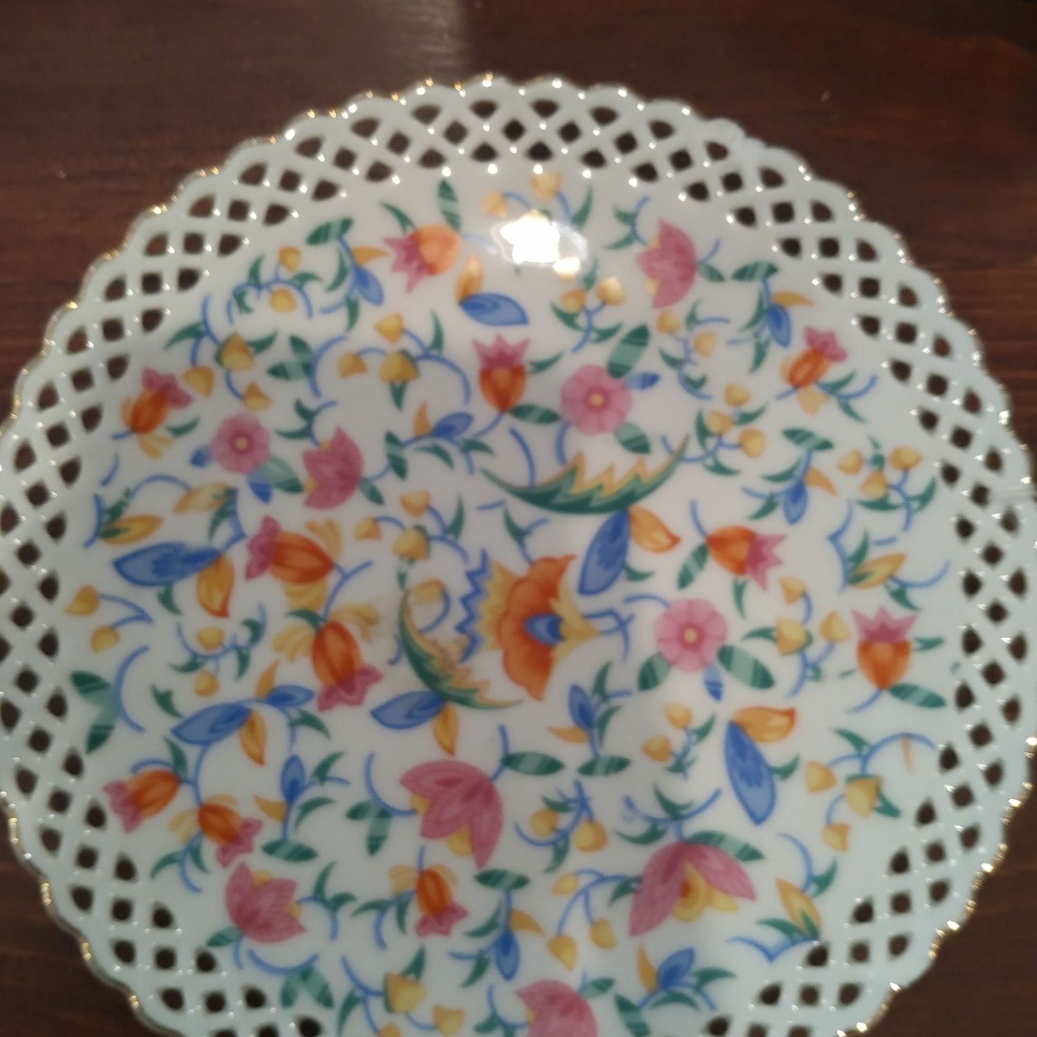Floral Plate