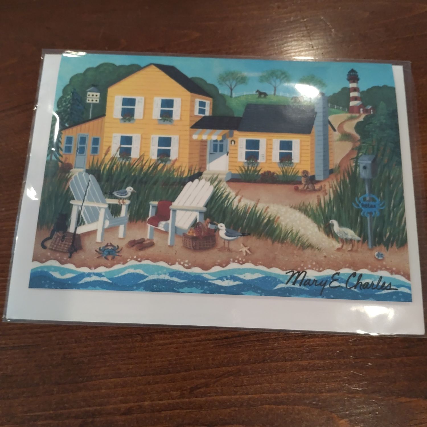 Yellow Haven Card