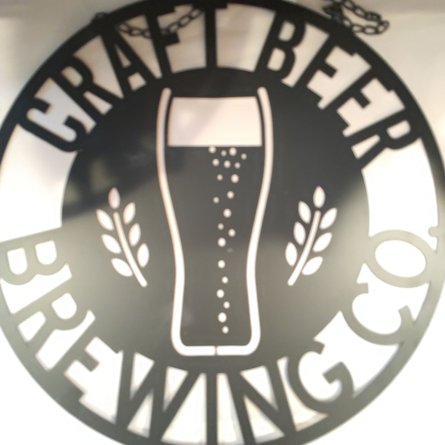 'Craft Beer' Metal Sign