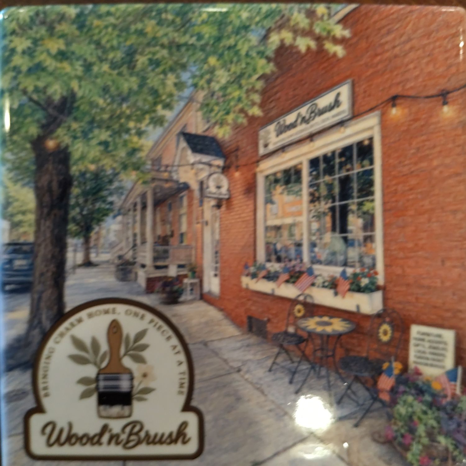 Wood'n Brush Coasters