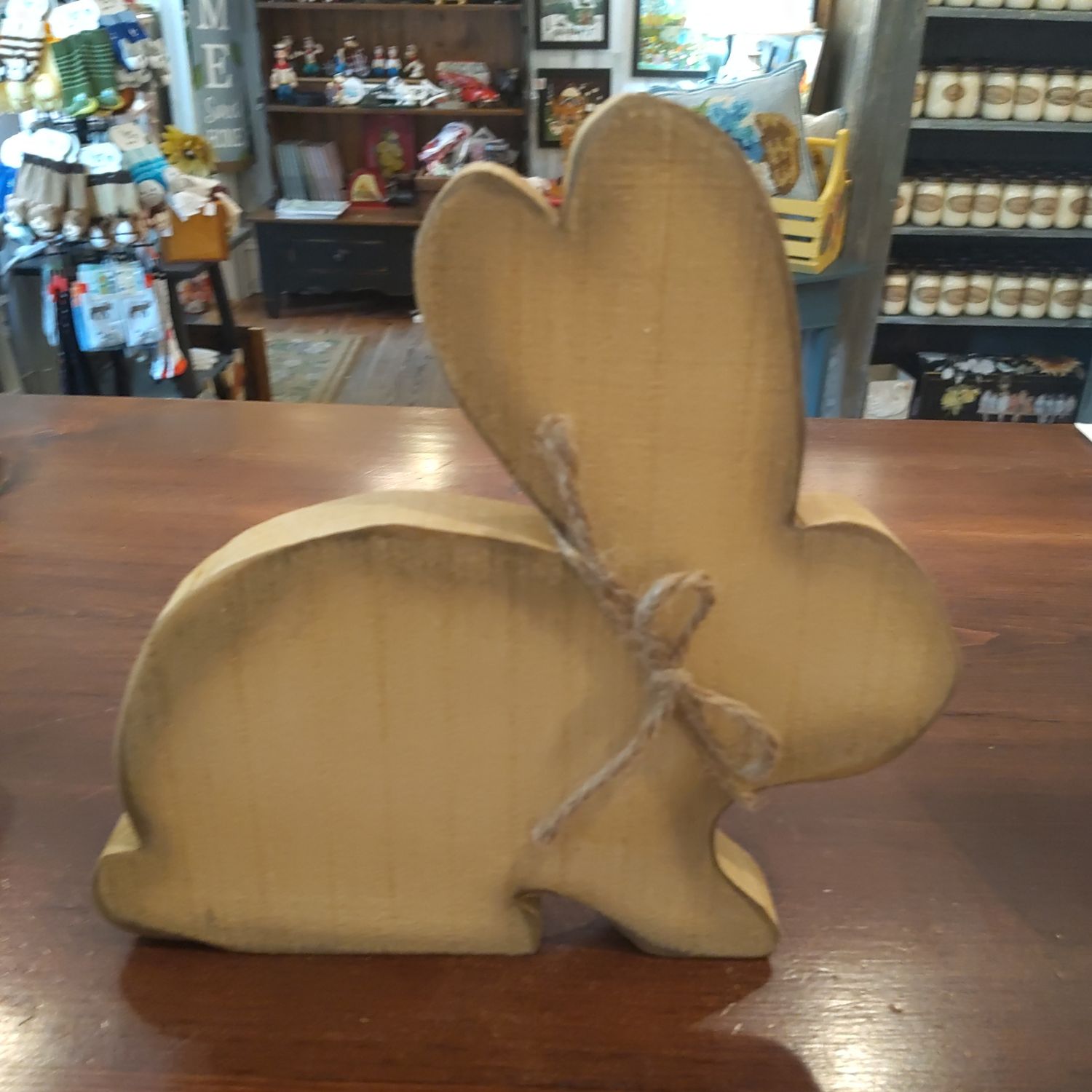 Lg Wood Bunny
