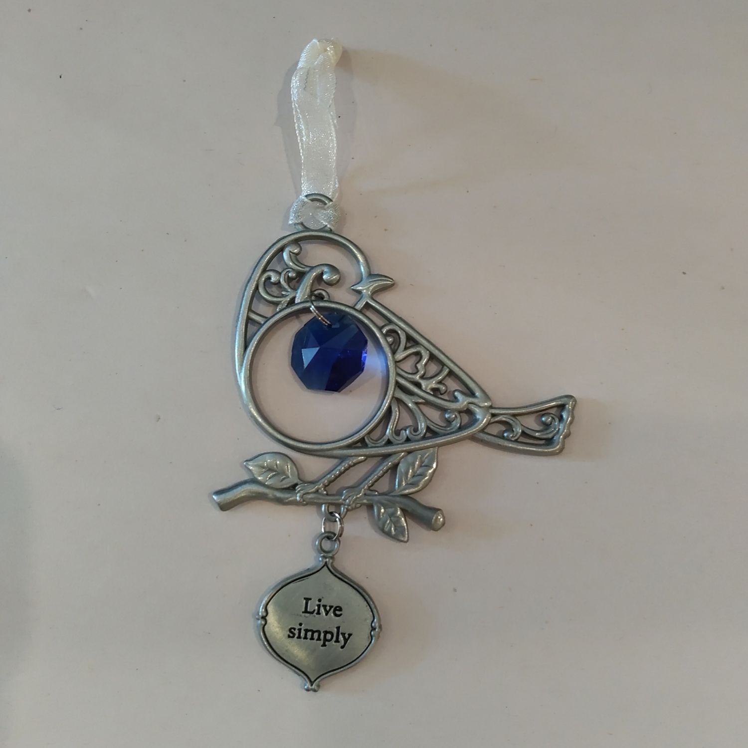 Bird Ornament Royal Blue Prism