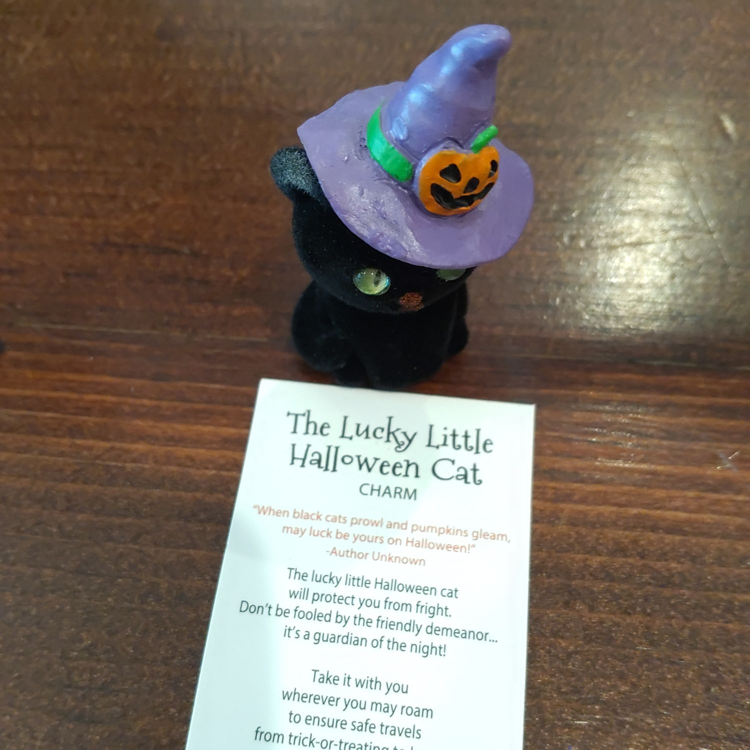 Lucky Little Halloween Cat