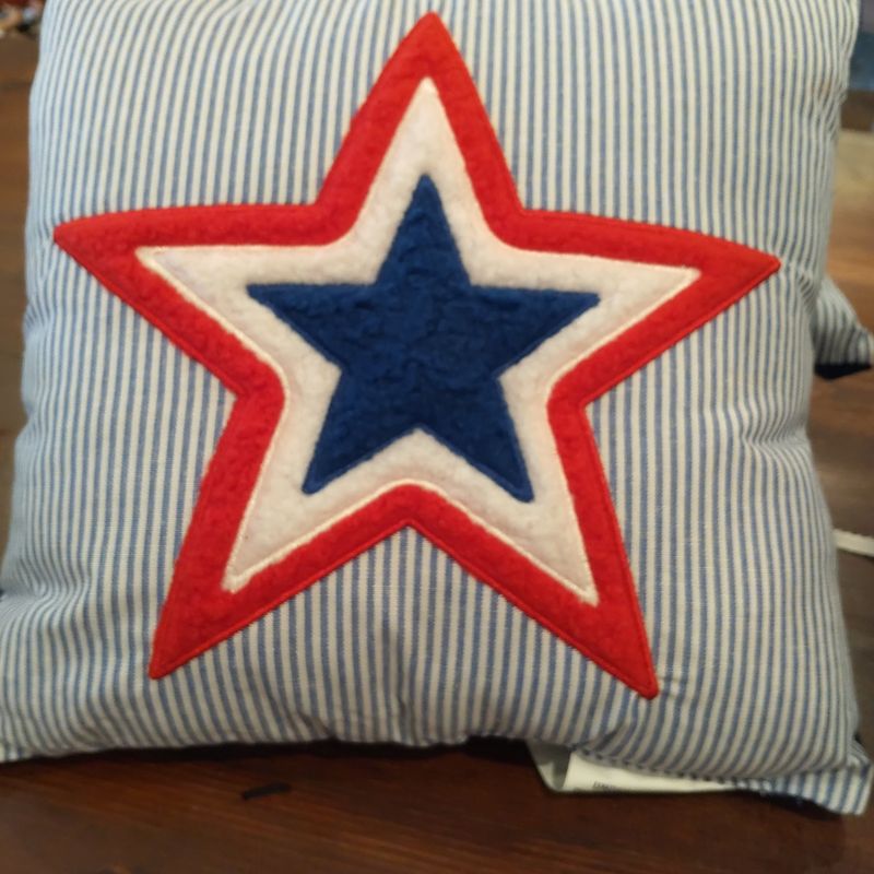 Star Patriotic Pillow