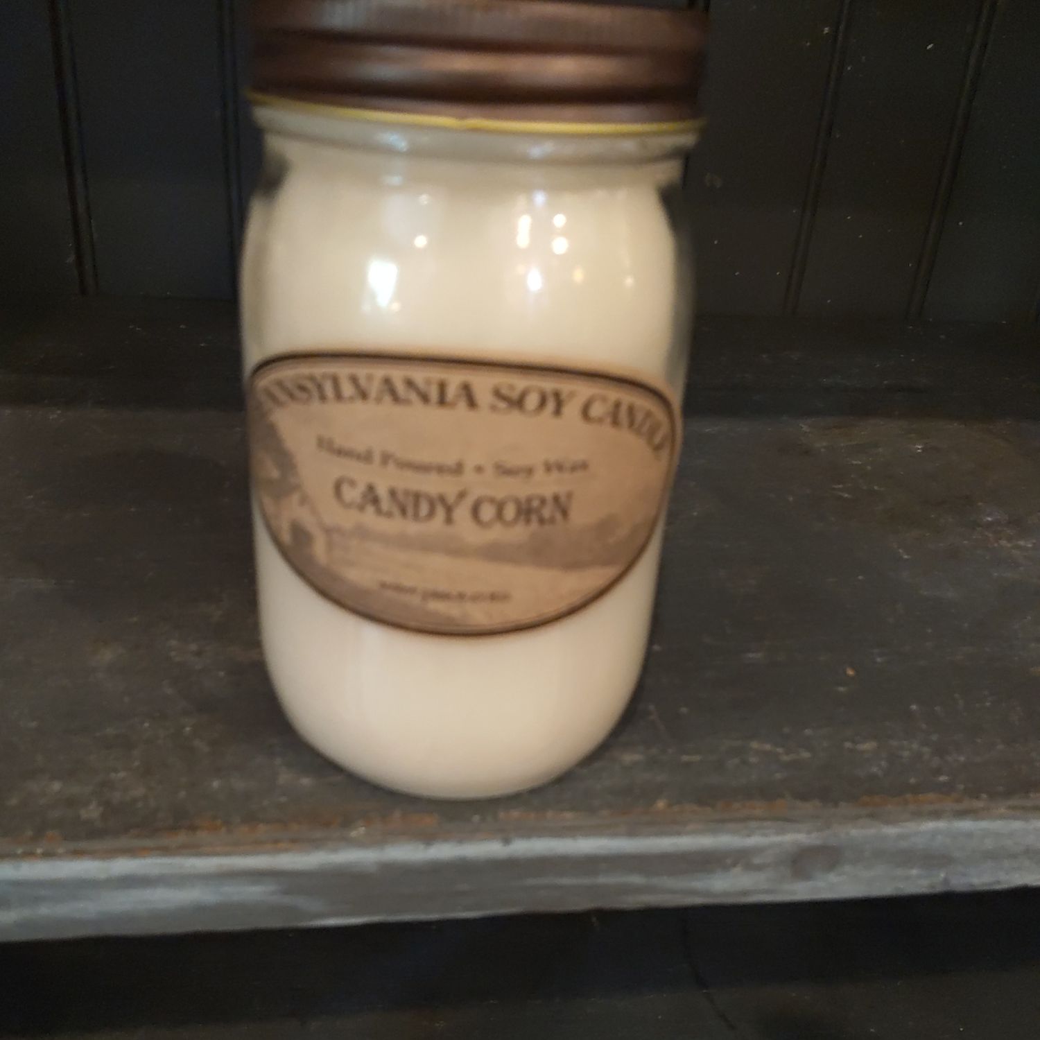 Candy Corn Candle