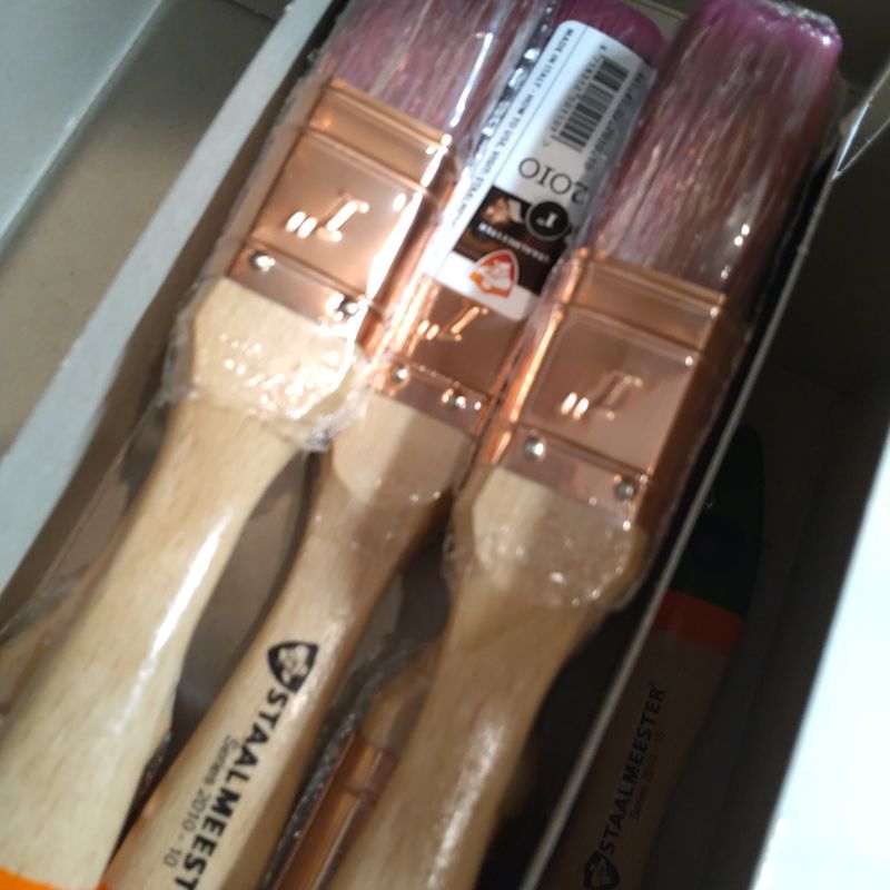 Flat 10 Paintbrush-original Staalmaster