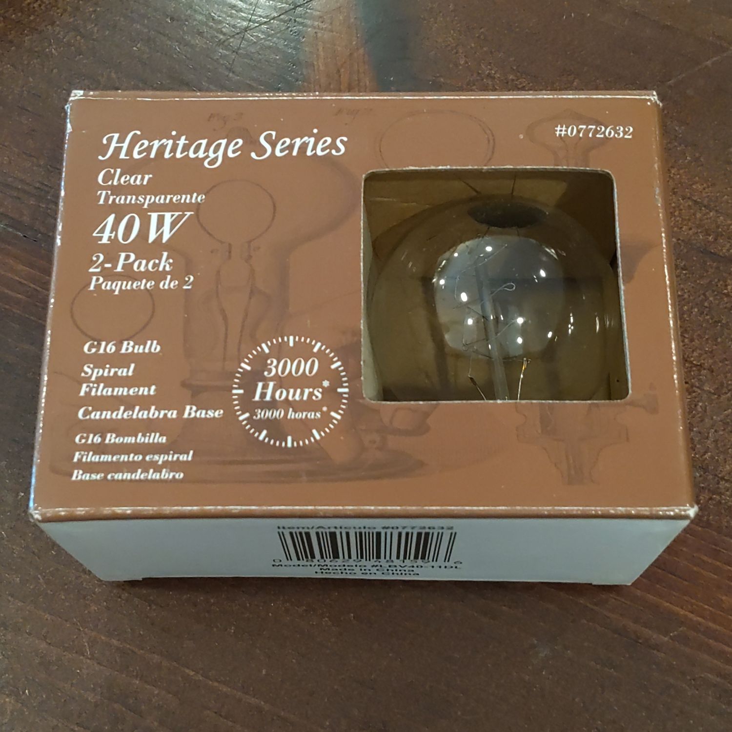 Heritage Series G16 Light Bulb 2 Pack