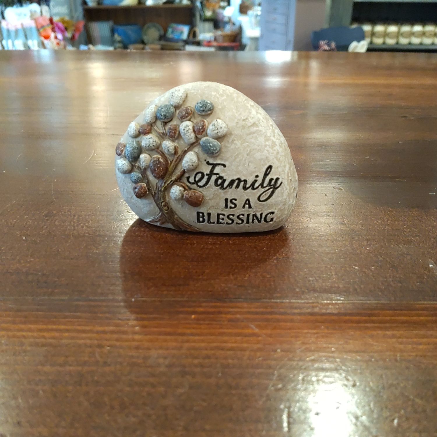 Family Is A Blessing Stone