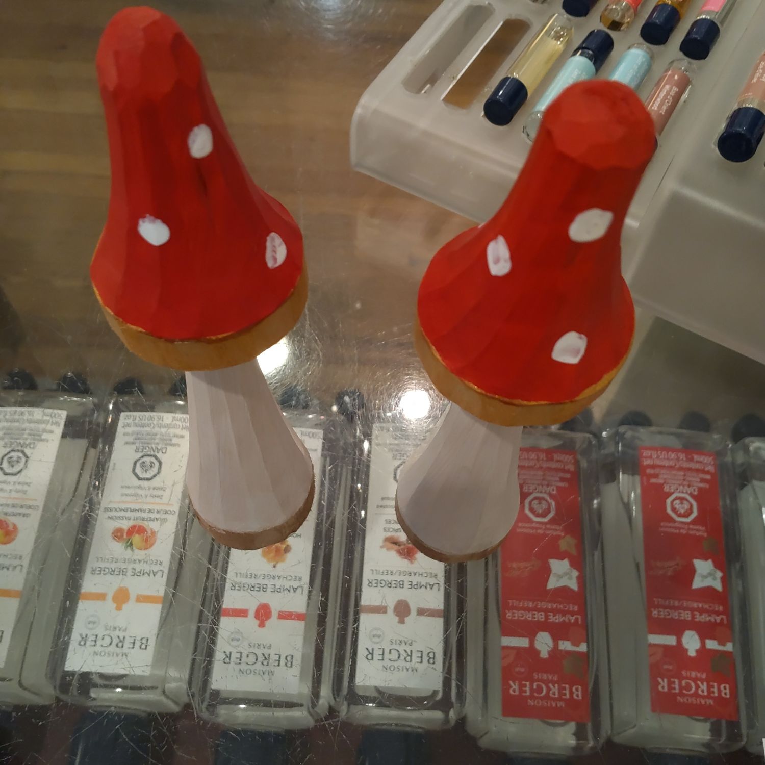 Red Medium Mushrooms