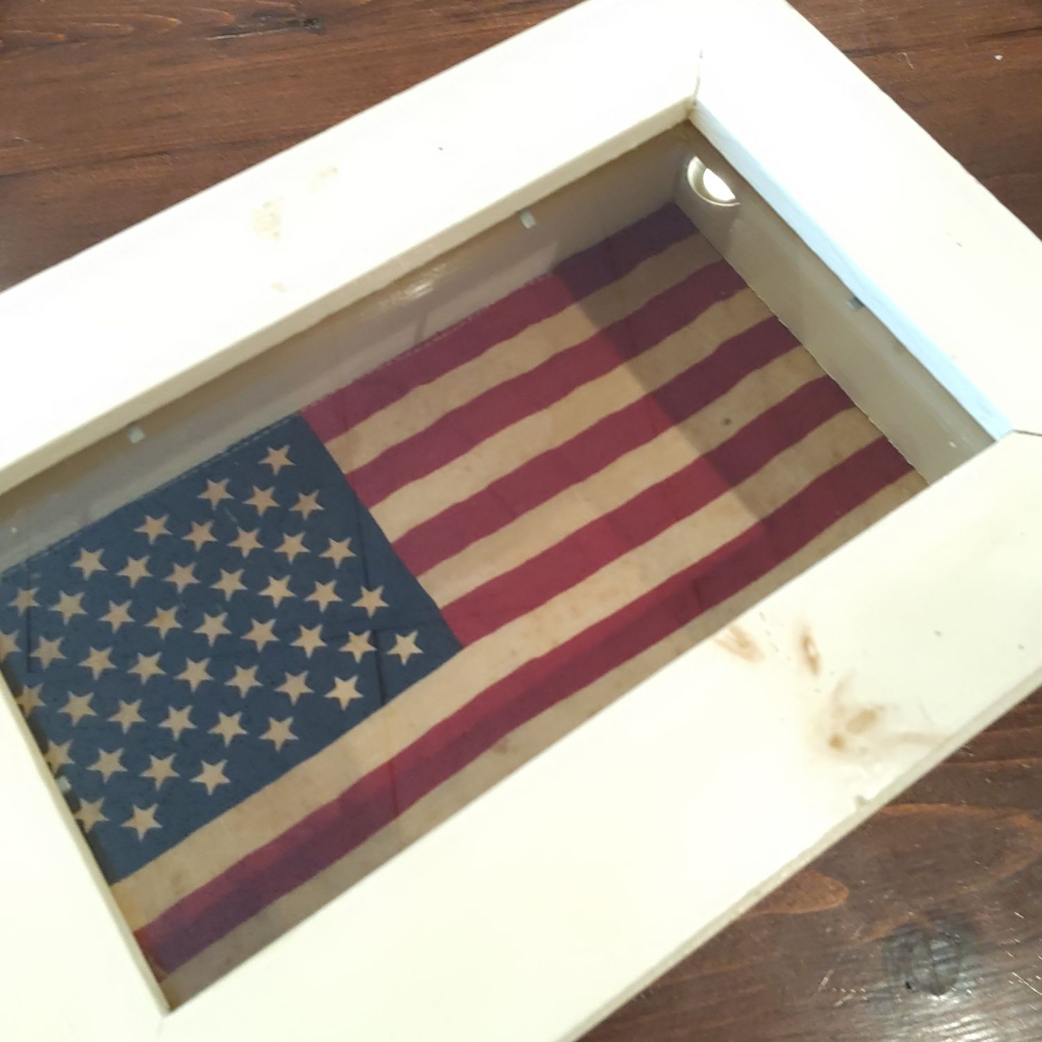 Flag Wooden Box