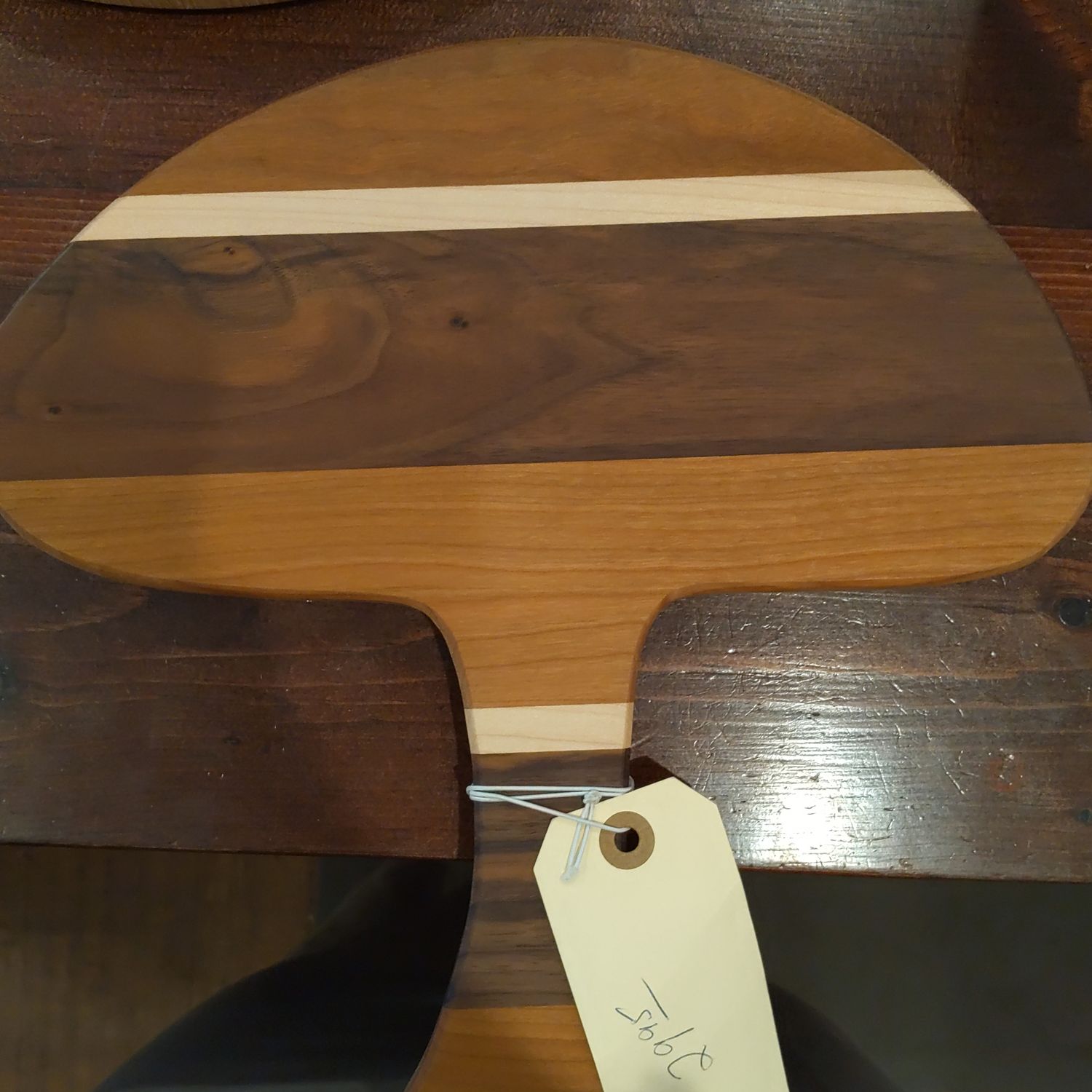 Wooden Mushroom Cutting Board