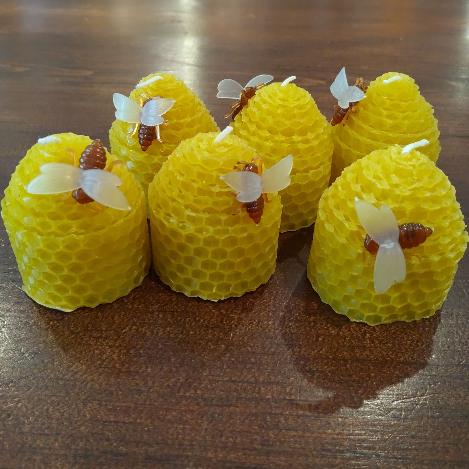 Beehive Beeswax Yellow Candles