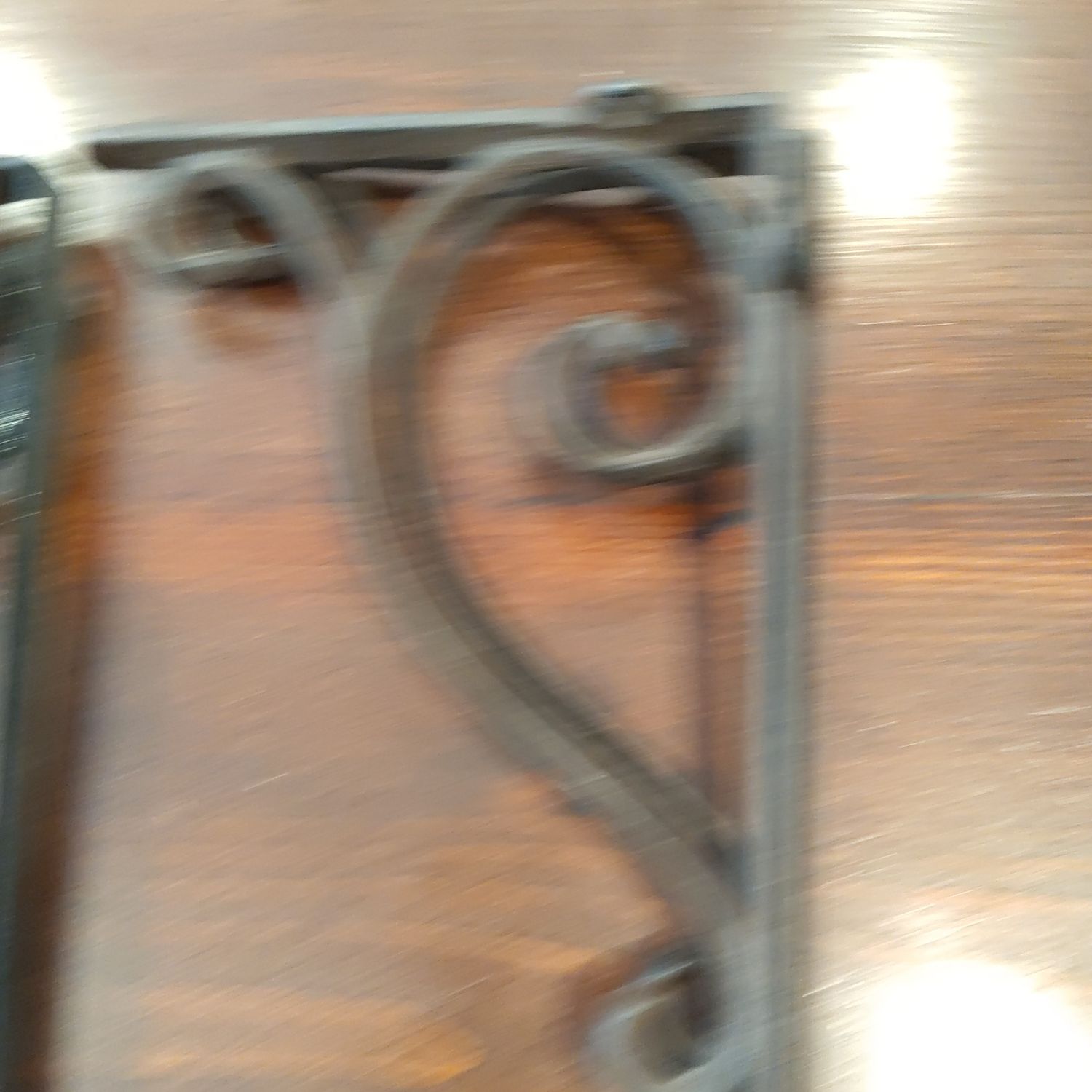 9" Bracket  Wrought Iron