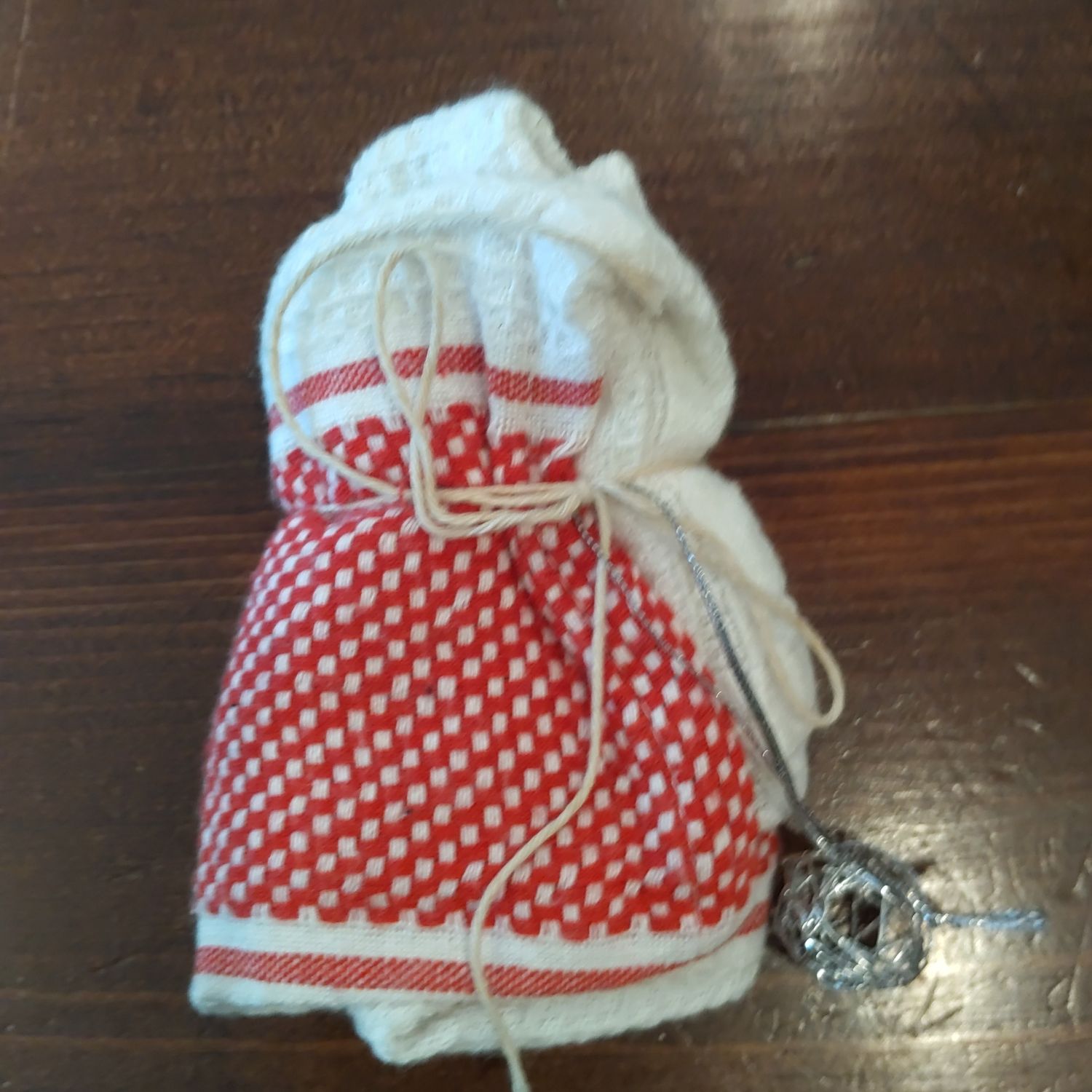 Dishcloth W/ Ornament