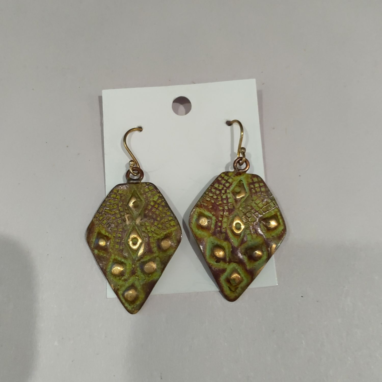 Green Earrings