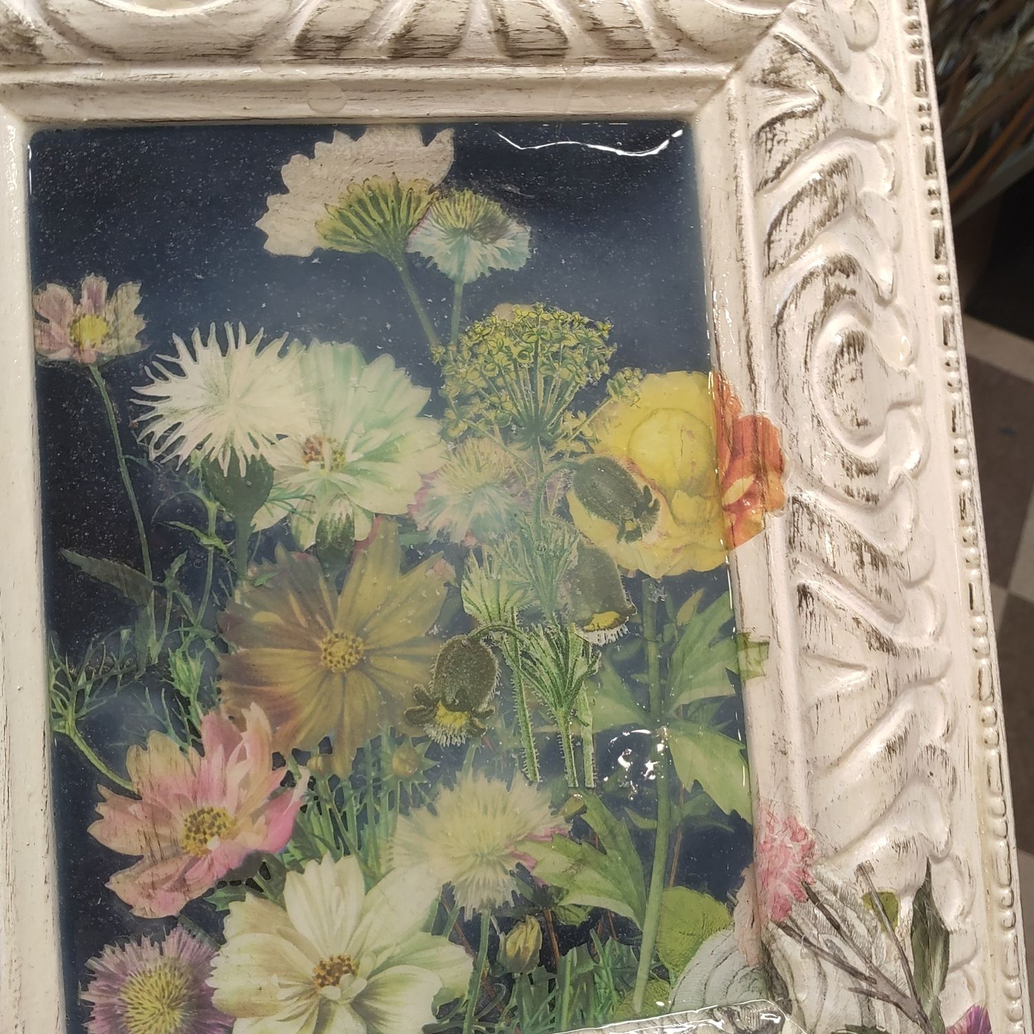 Flower Picture In Frame