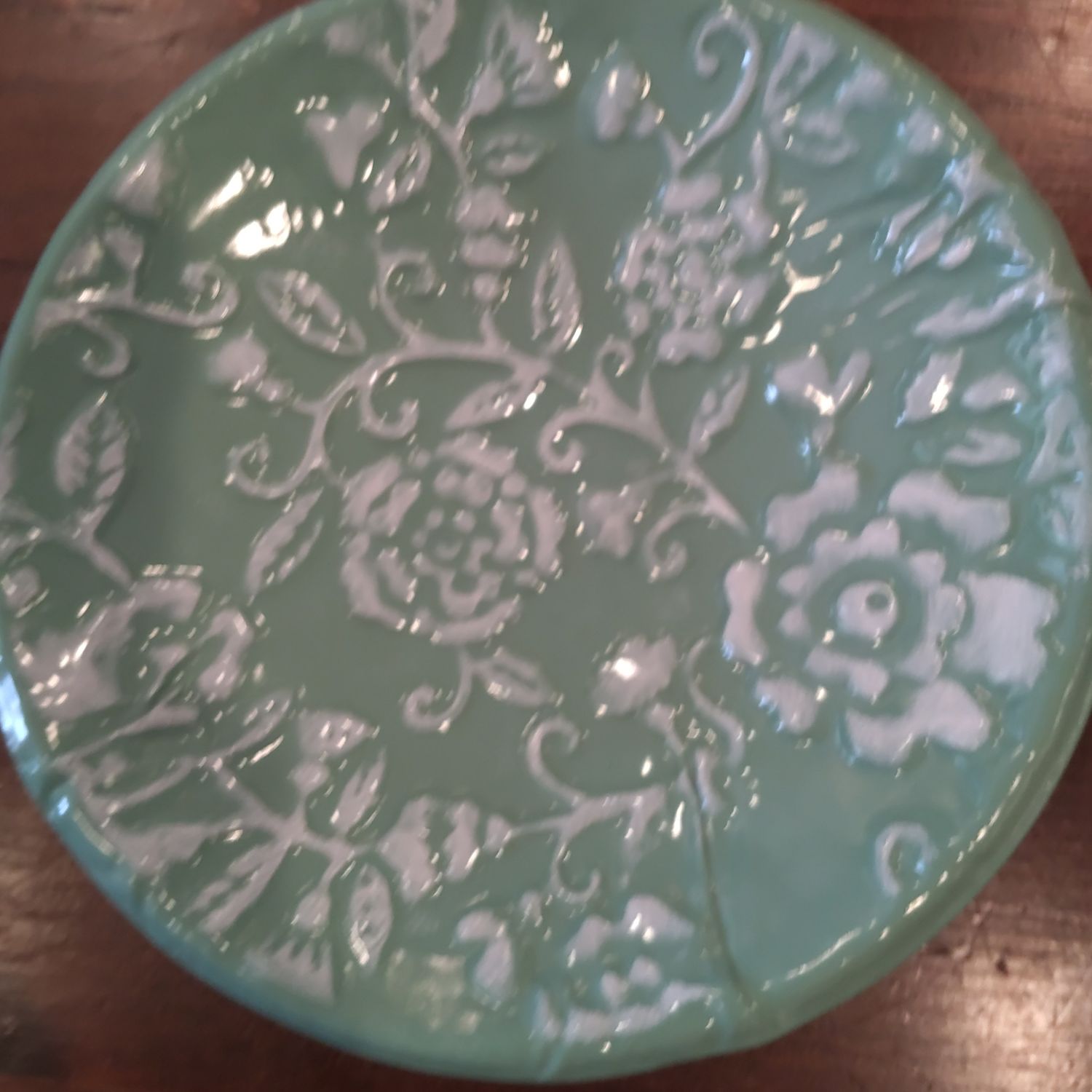 Sm Metal Bird Plate