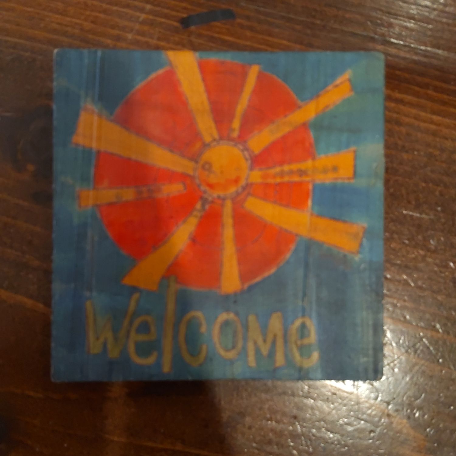 Welcome Sun Magnet