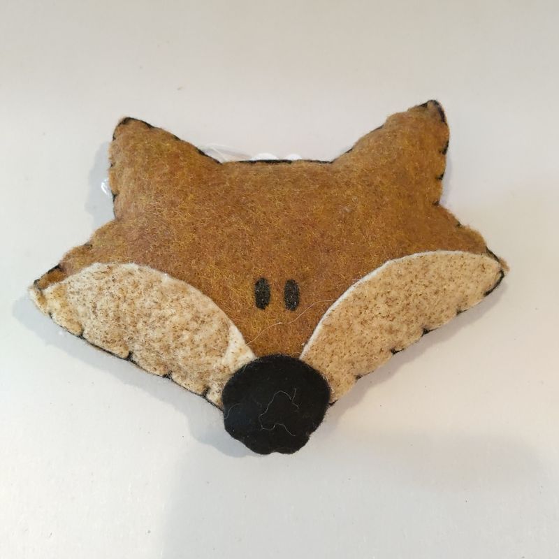 Felt Fox Head