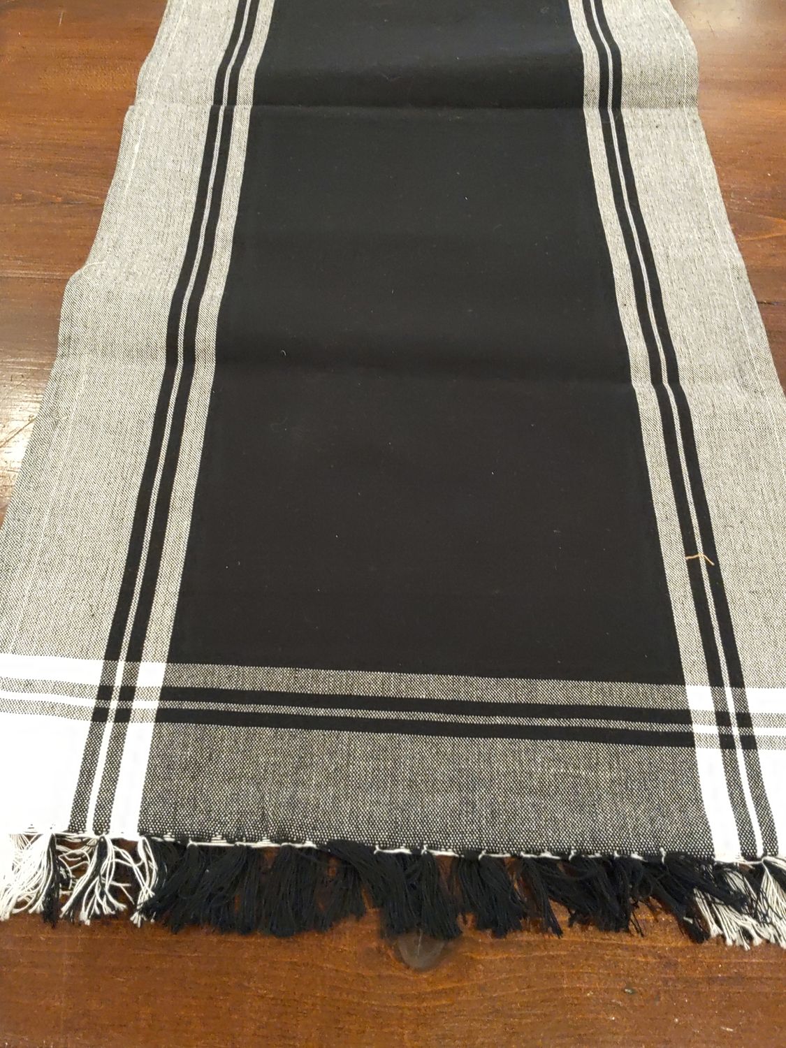 Balck\Gray Table Runner