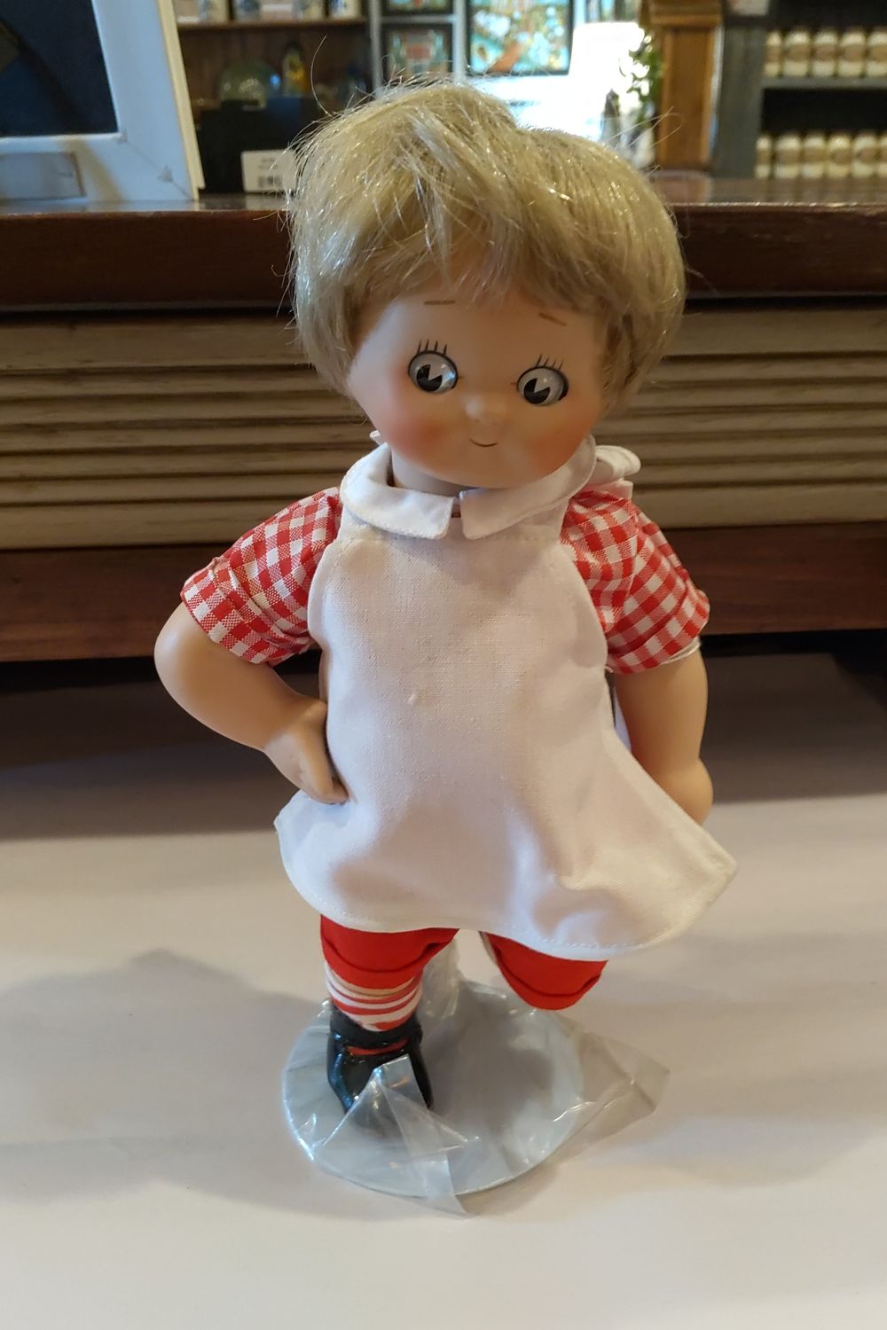 Campbells Soup Porcelain Doll