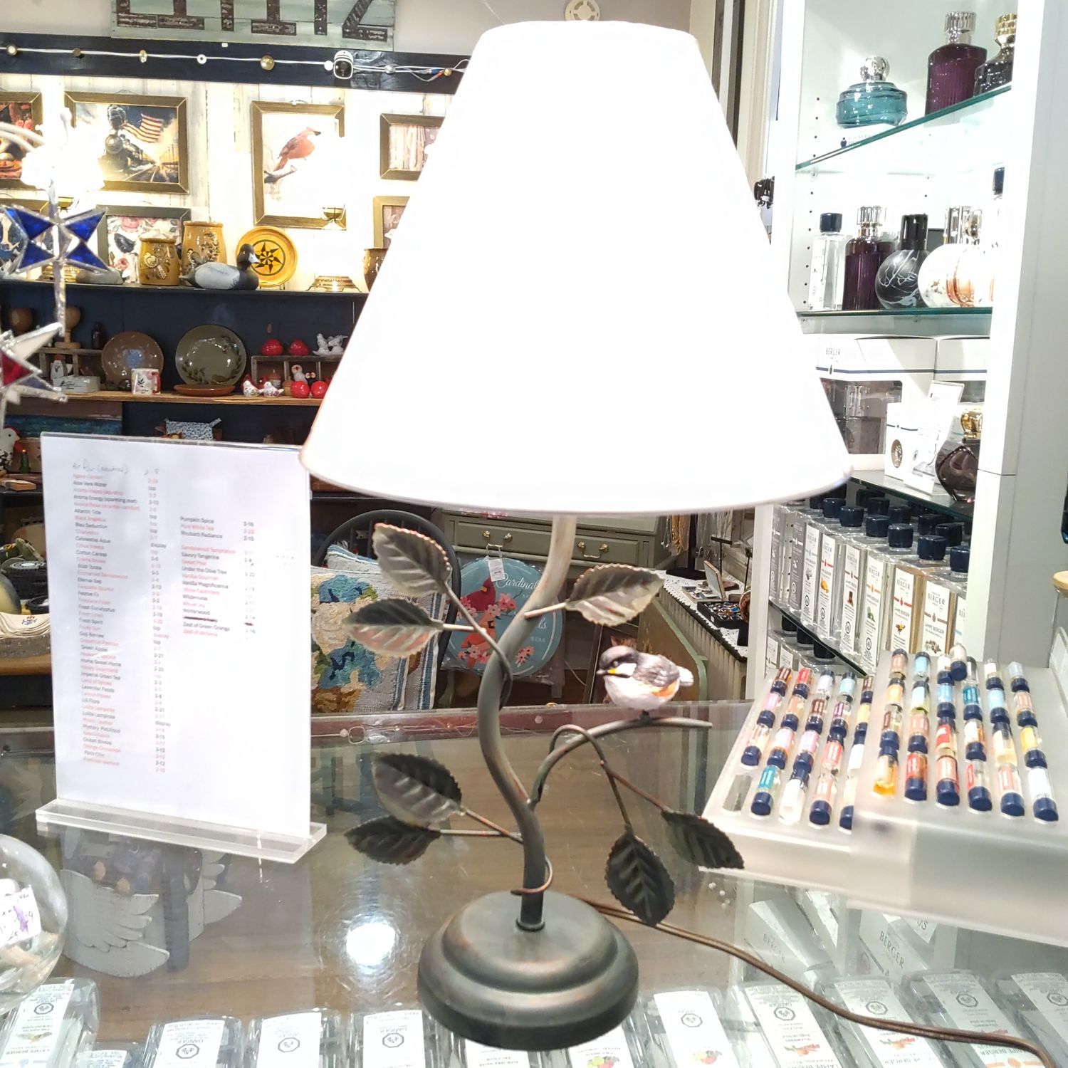 Bird Lamp & Shade