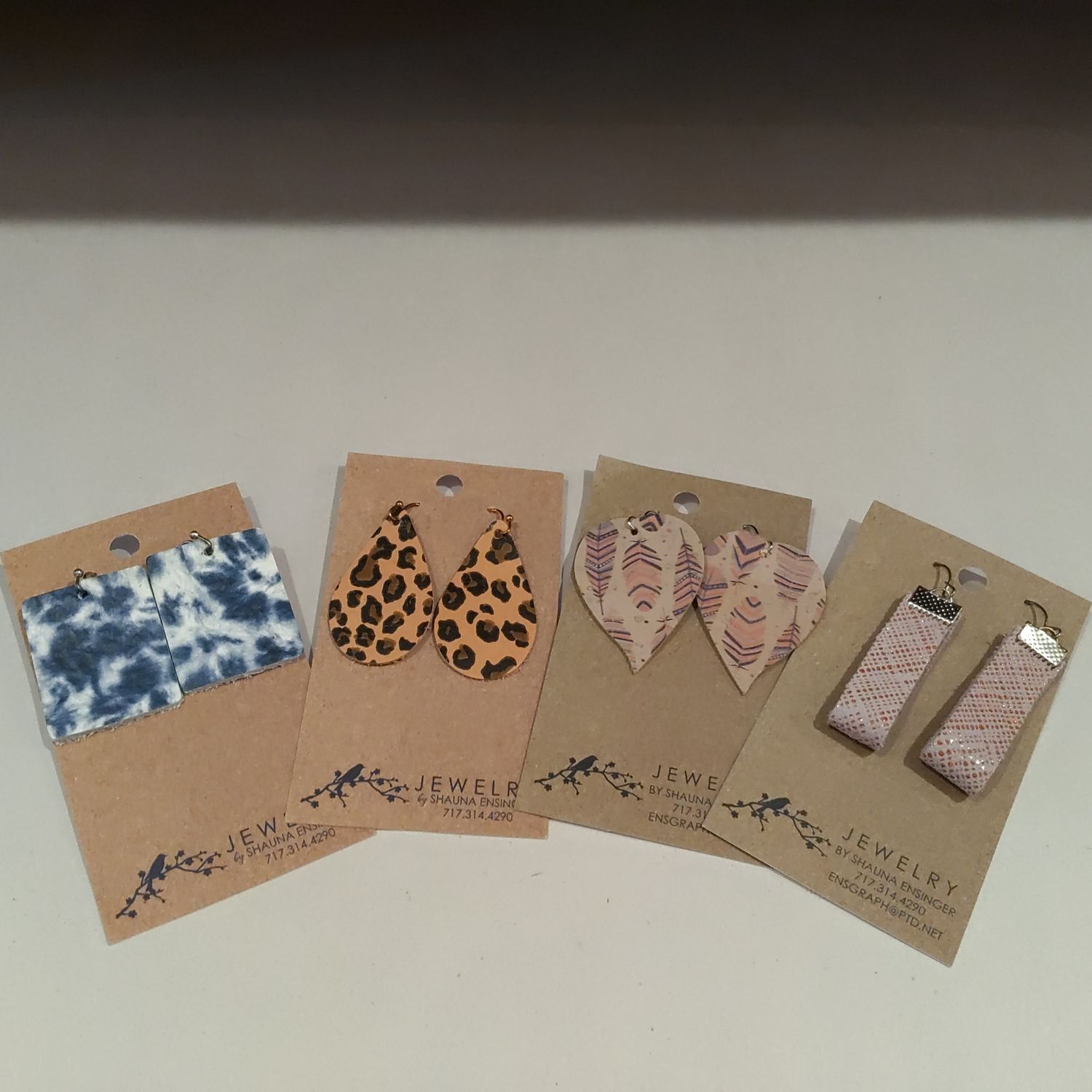 Fabric Earrings