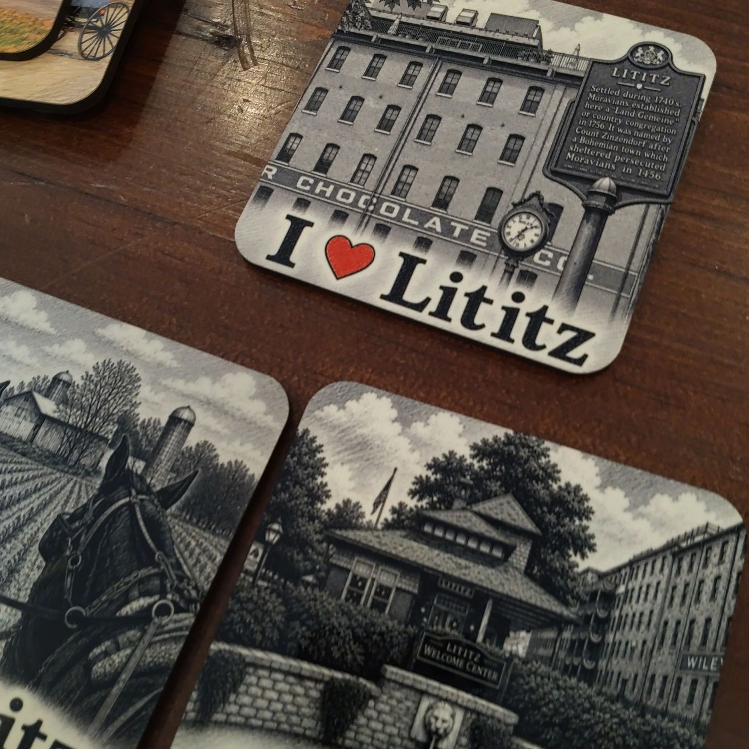 Lititz Coasters