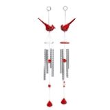 Ganz Crystal Expressions Cardinal Wind Chimes, Acrylic