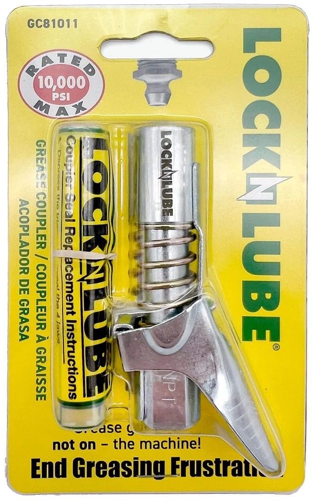LOCKNLUBE GREASE GUN COUPLER