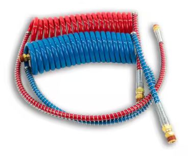 15' COILED AIR LINE SET W/ 40" LEAD