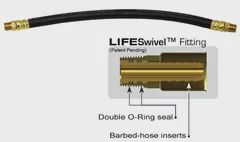24" PREMADE HOSE ASSEMBLY