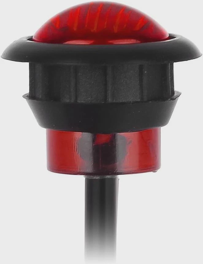 3/4" RED BULLET LED TRAILER LIGHT KIT