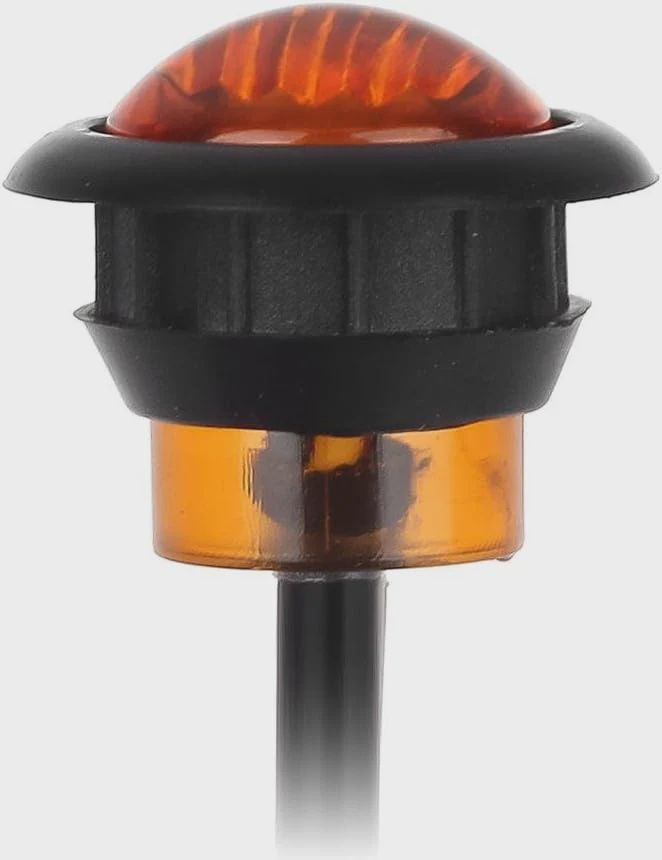 3/4" AMBER BULLET LED TRAILER LIGHT KIT