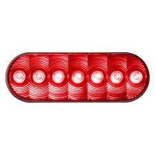6.5"x2.25" TURN SIGNAL RED