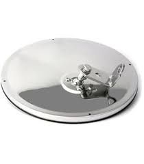 8.5" OFFSET MOUNT CONVEX S.STEEL