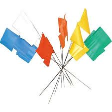 MULTICOLOR MARK FLAG