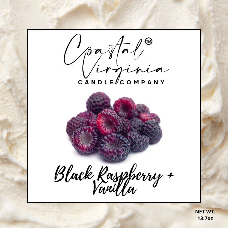Black Raspberry + Vanilla Candle
