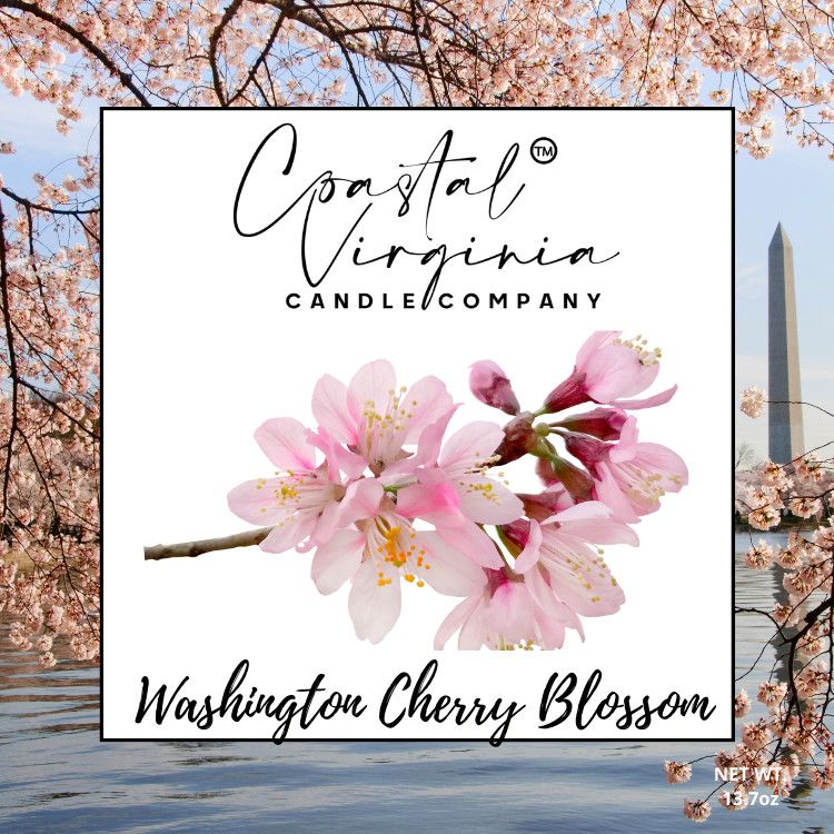 Washington Cherry Blossom Candle